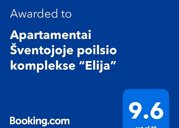 Apartamentai Sventojoje Poilsio Komplekse “Elija”